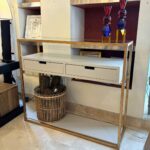 CONSOLA BRISA ORO VIEJO