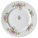 ROYAL ALBERT MOSS ROSE PLATO LLANO