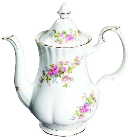 MOSSE-ROSE2.jpg ROYAL ALBERT MOSS ROSE CAFETERA - Imagen 1