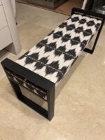 BANQUETA NEGRO MATE CUSTOMIZE MYRTHUS - Imagen 4