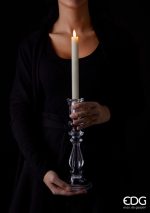 SET 2 VELAS LED TOUCH BLANCO 25CM - Imagen 2