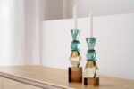 CANDELABRO CRISTAL COLOR B GRANDE - Imagen 3