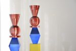 CANDELABRO CRISTAL COLOR GRANDE - Imagen 4
