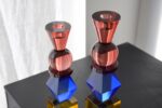CANDELABRO CRISTAL COLOR GRANDE - Imagen 3