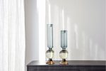 CANDELABRO TUBO CRISTAL COLOR GRANDE - Imagen 4