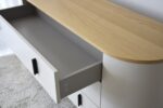 CÓMODA ALTEA GRIS Y ROBLE - Imagen 7