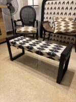 BANQUETA NEGRO MATE CUSTOMIZE MYRTHUS - Imagen 3