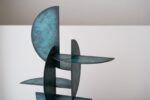 ESCULTURA ABSTRACCIÓN N3. VERDE Y AZUL - Imagen 2