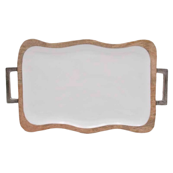image0-3.jpg BANDEJA ONDAS GRANDE MADERA NATURAL/ESMALTE - Imagen 1