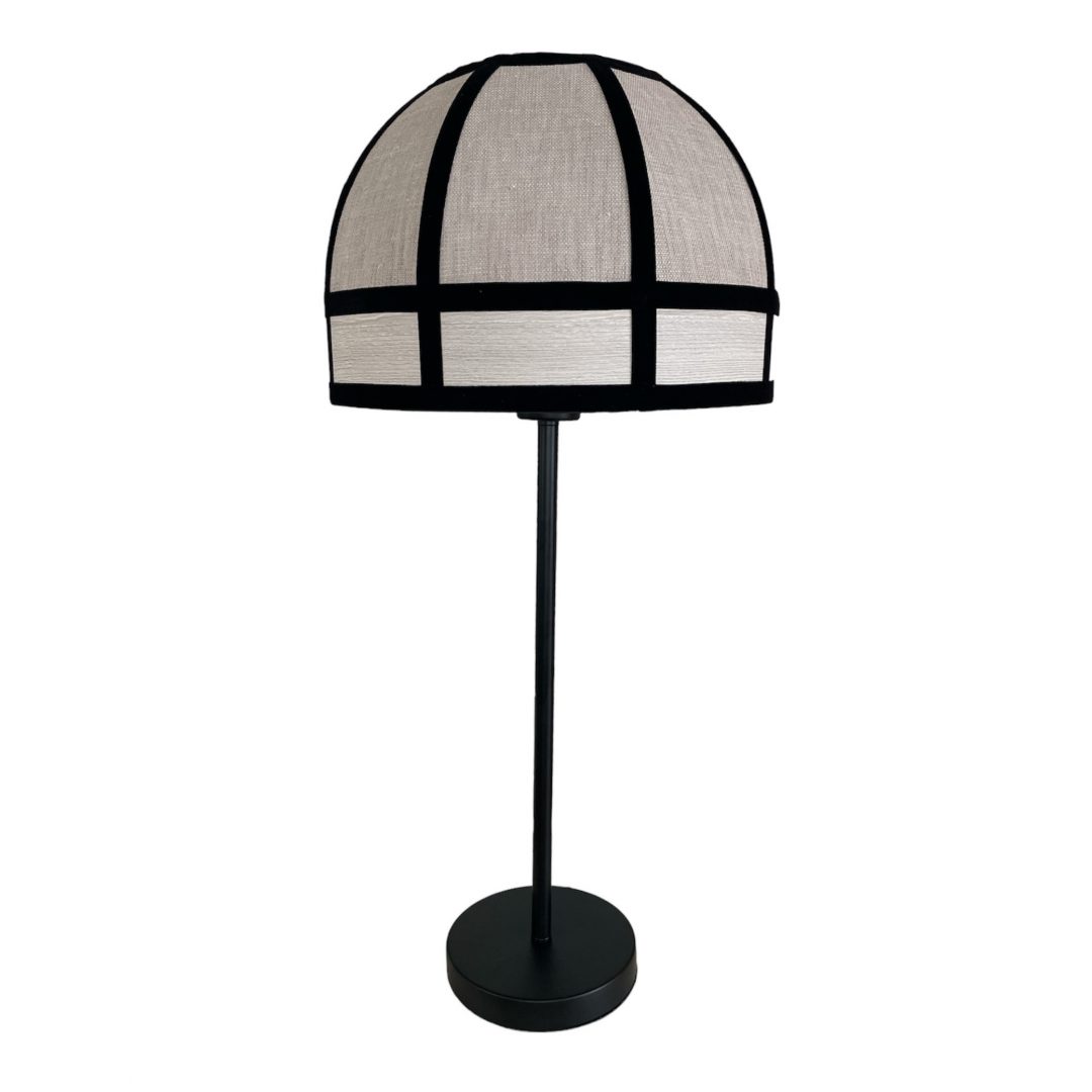 lampara-sobremesa-romo.jpg LÁMPARA ROMO URANO PERLA+ WOOD PERLA - Imagen 1