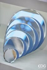 BASE CRISTAL ESPEJO PARA PORTAVELAS CILINDRO - Imagen 3