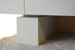 MUEBLE TV ROBLE BLANCO ROTO MATE - Imagen 2