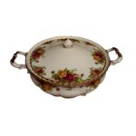ROYAL ALBERT OLD COUNTRY ROSES SOPERA RED. - Imagen 2