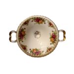 ROYAL ALBERT OLD COUNTRY ROSES SOPERA RED. - Imagen 3