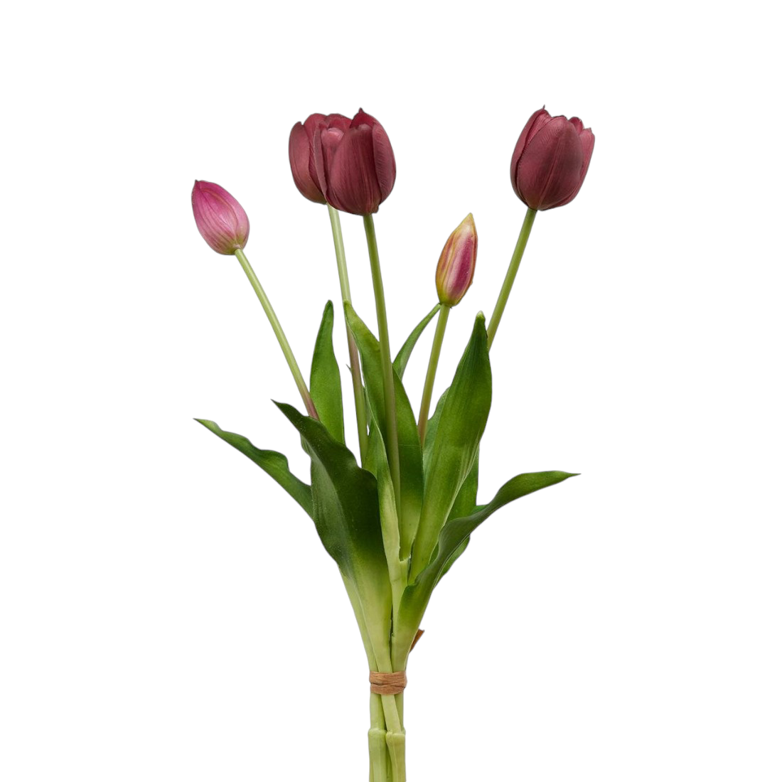 ramillete-tulipan-violeta.png RAMILLETE TULIPÁN VIOLETA 40CM - Imagen 1