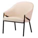 SILLÓN BOUCLÉ BEIGE MARSELLA