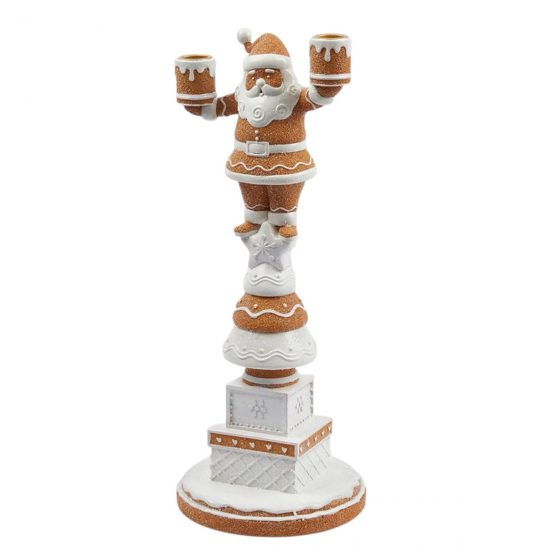 thumbnail_1000020249.jpg CANDELABRO PAN DE JENGIBRE PAPA NOEL 42CM - Imagen 1