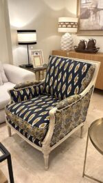 SILLON DAFNE LAT/TAP BLANCO ROTO - Imagen 7