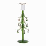 CANDELABRO ÁRBOL NAVIDAD DECORADO 32CM