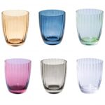 PRISMIA SET 6 VASOS COLORES 310ML