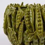 JARRÓN GUISANTES CERÁMICA - Imagen 2