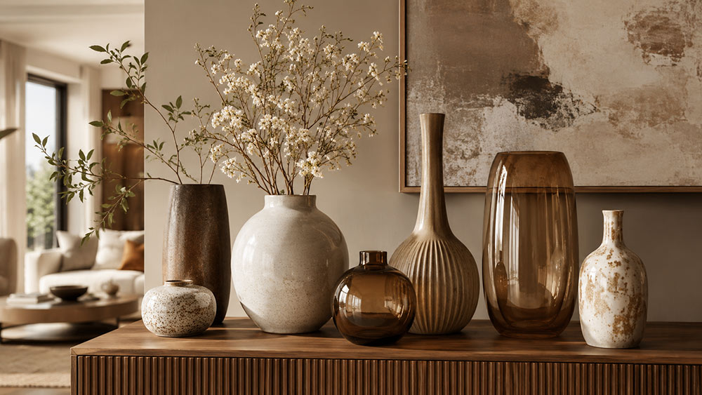 Jarrones decorativos: ideas para casa