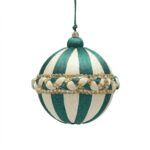 BOLAS NAVIDAD HILOS VERDE