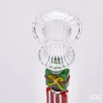 CANDELABRO CRISTAL NAVIDAD REGALO GRANDE - Imagen 3