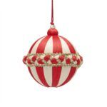 BOLAS NAVIDAD HILOS ROJA