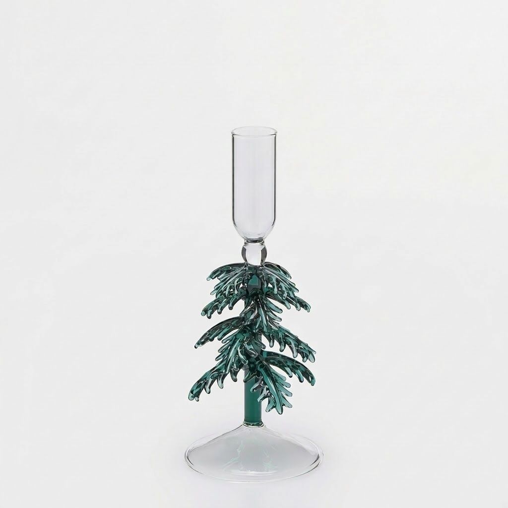 candelabro abeto pq CANDELABRO CRISTAL ABETO PEQUEÑO - Imagen 1