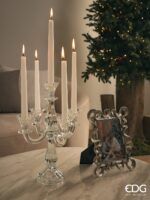 CANDELABRO 5 LUCES CRISTAL - Imagen 3
