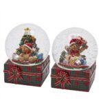 BOLA DE NIEVE OSO CAJA REGALO