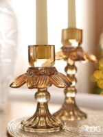 CANDELABRO CRISTAL FIORE GRANDE - Imagen 2